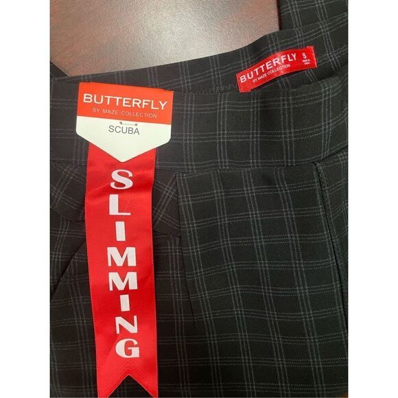 NWT Butterfly by Maze Collection Levanta Cola Scuba Slimming Pants Size Small - Picture 4 of 10